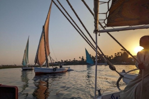 Luxor: Felucca's Private Sunset Ride on The Nile River