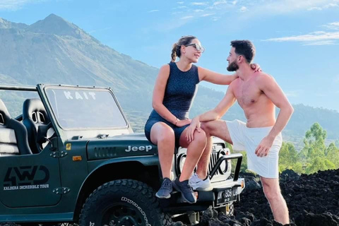 Ubud: Mount Batur Jeep Sunrise and Natural Hot Spring TourJeep Sunrise Tour with Transfer