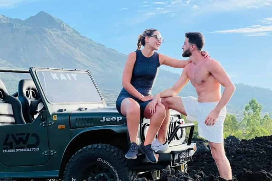 Ubud: Mount Batur Jeep Sunrise und Natural Hot Spring Tour. Foto: GetYourGuide