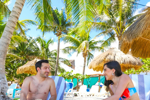 Ruines mayas de Chacchoben et déjeuner mexicain à la plage (Combo)