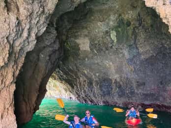 Albufeira: Kajakkutflukt til grotter og klipper