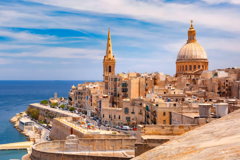 Sliema: Scenic Coastal & Harbour Cruise w/Lunch & Transport Including Transportation