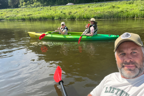 Vilnius: Night Kayak Tour on the Neris River