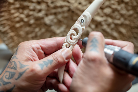 Auckland: Rotorua Te Puia & Activity Combinations Te Puia Guided Tour, Haka & Hangi Buffet Lunch