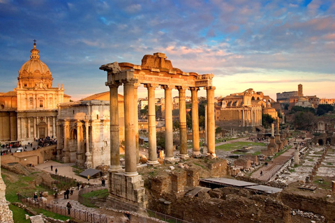 Roma: Fórum Romano e Monte Palatino: tour guiado com licença