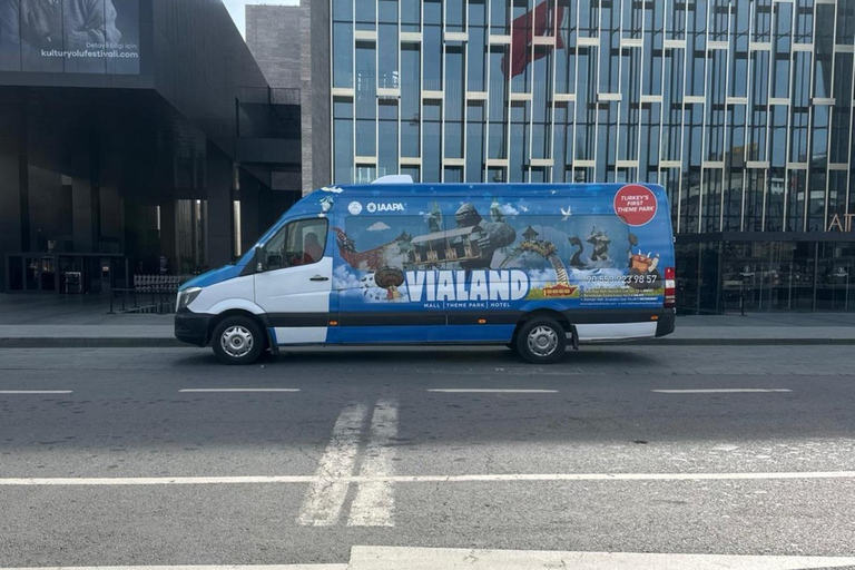 Istanbul: Vialand Theme Park Ticket with Round-Trip Shuttle Istanbul Vialand Theme Park Entry Ticket with Transfer