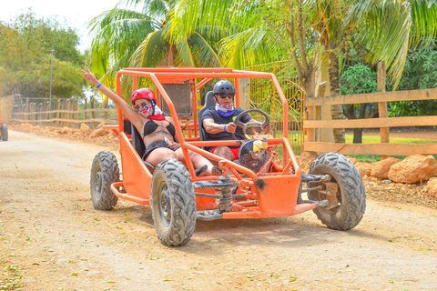 Punta Cana Buggy Adventure Playa Macao och Dune med Safari.