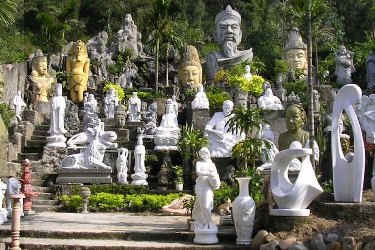 Hoi An: Marble& Monkey Mountain- Hai Van Pass& Lang Co Beach Private Tour: Including Guide, Lunch, Ticket & Transport