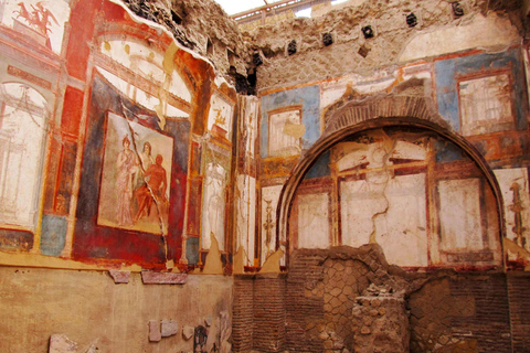 Shore Excursions: Guided tour of Pompeii ruins from NaplesSmall Group FRENCH - 13:00