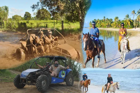 Bayahibe: Buggy and Horseback Riding Tour with Picadera