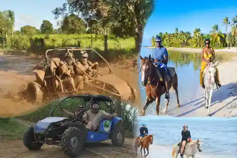 Bayahibe: Passeio de Buggy e a cavalo com Picadera