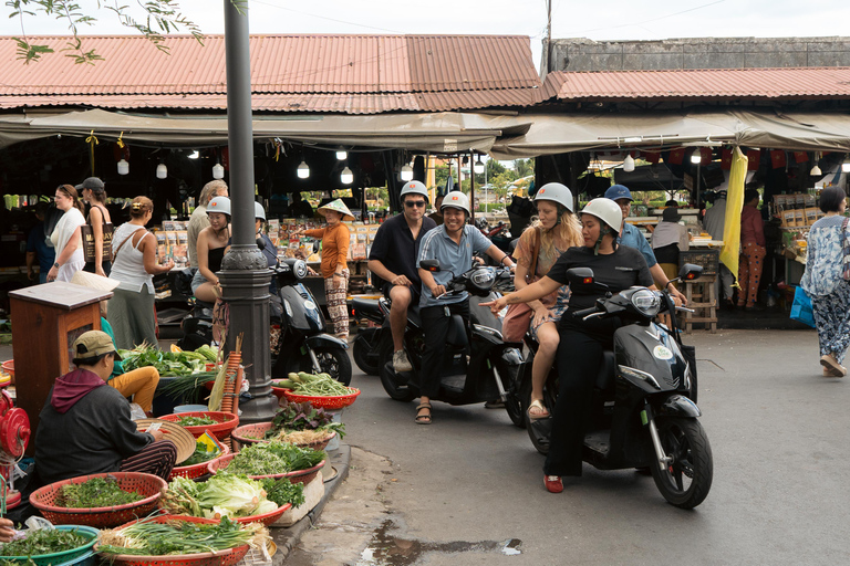 Hoi An Untold: E-scooter Tour to Countryside and Basket Boat