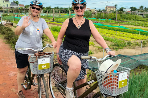 De Hoi An: Passeio de bicicleta de meio dia pela vila de vegetais de Tra Queexcursão em grupo