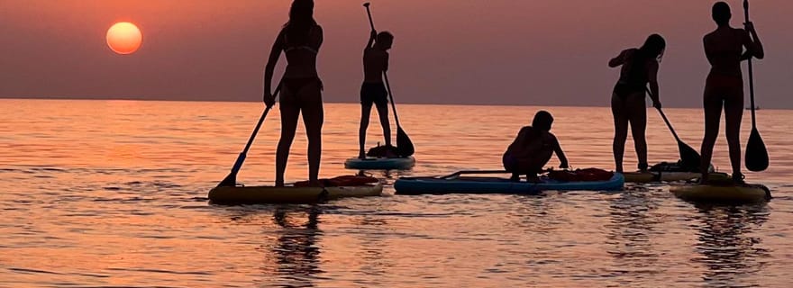 Malte : Paddleboard et SUP Yoga au coucher du soleil dans la baie de Gnejna