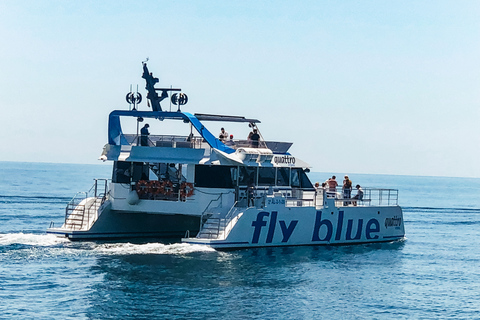 Málaga: Cruzeiro de catamarã com parada opcional para nadarPasseio Diurno de 1 Hora sem Parada para Mergulho