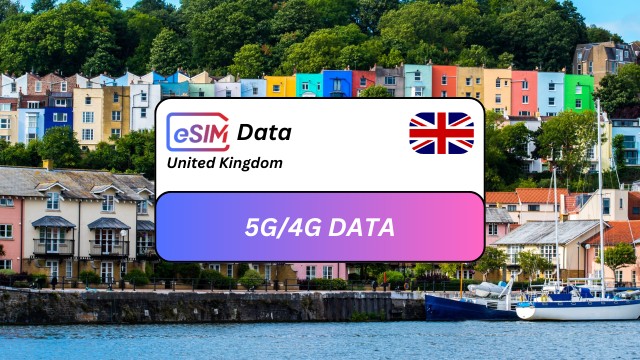Visit From Bristol United Kingdom eSIM Roaming Data Plan in Manalapan