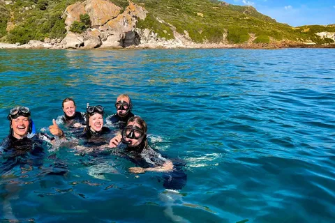 Bosa : Excursion avec masque et tuba dans les criques de la côte