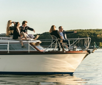 Klaipeda : Visite en yacht de classe de la lagune et du port de Courlande