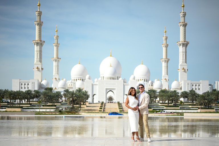 Sessão de fotos profissional na Mesquita Sheikh ZayedPremium (20 fotos)