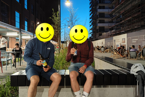 Gdańsk: Wrzeszcz and Shipyard District Private Bike Tour Golden Hour Ride – Gdańsk on evening mood Photo Stops