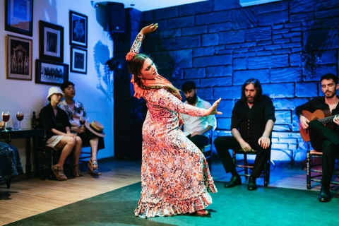 Sevilla: Triana Tablao flamencoshow met drankje