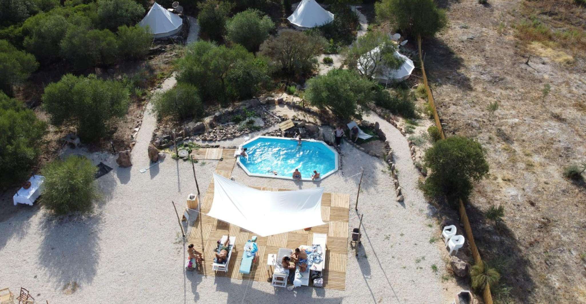 Il glamping nel territorio di Perfugas