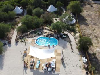 Il glamping nel territorio di Perfugas