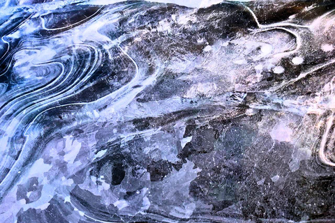 بحيرة أبراهام الفقاعية الجليدية/شلالات سونوابتا وبحيرة بيتو وبحيرة باوبحيرة فقاعات الجليد أبراها