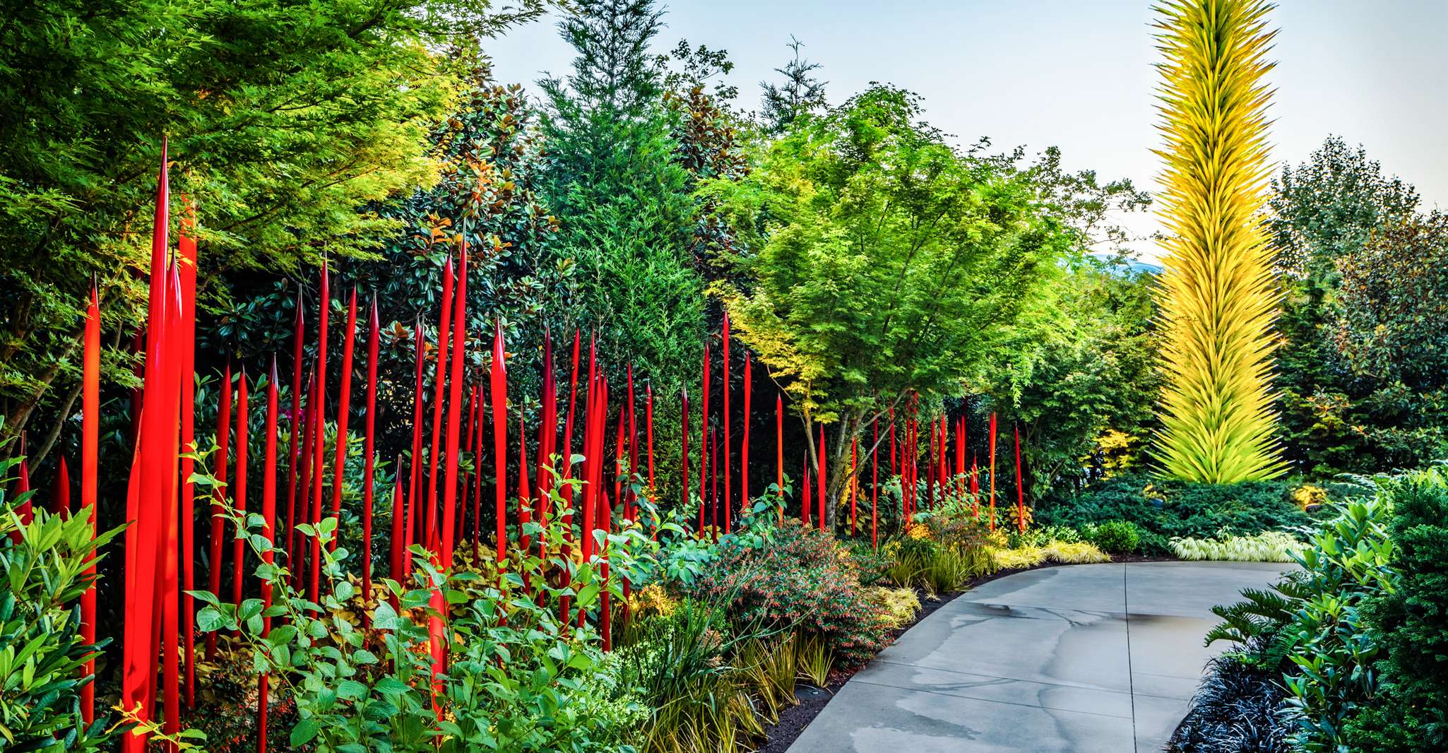 Seattle, Chihuly Garden et billet d'entrée en verre - Hizvo