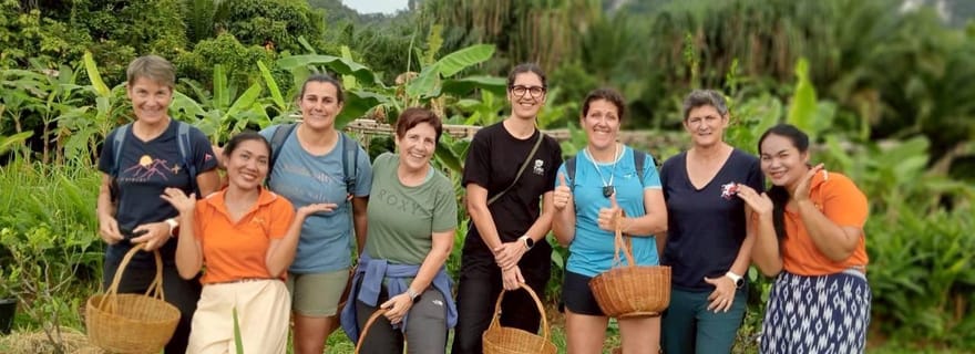 Khao Sok : cours de cuisine thaïlandaise, ferme bio et transport