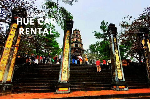 Ciudad de Hué: 5 horas de alquiler de coches en Hué, visitas a la ciudad de Hué