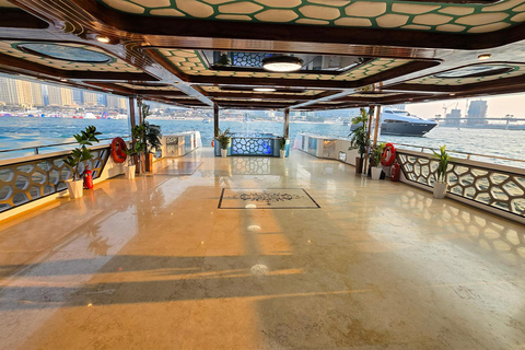 Abu Dhabi: Yas Marina Bay Megayacht Dinner Cruise & Buffet Yas Marina Megayacht Dinner Cruise with Buffet + soft drinks