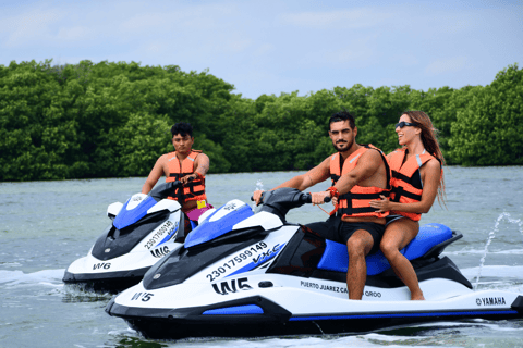 Cancun: Jet Ski Adventure at Nichupté Lagoon 60-Minute Jet Ski Adventure (Single Rider)