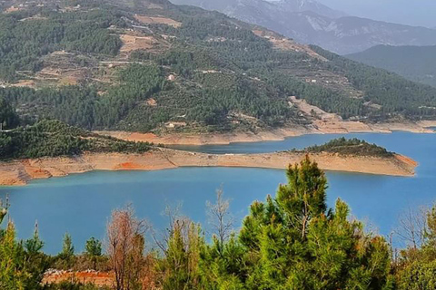 Passeio de aventura na caverna Dim e no rio Dimçay