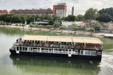 Sevilha: Cruzeiro de 1 hora pelo rio Guadalquivir com guia local