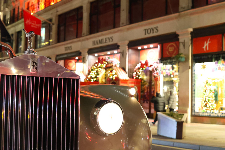 London: Christmas Lights Tour in a Vintage Rolls Royce