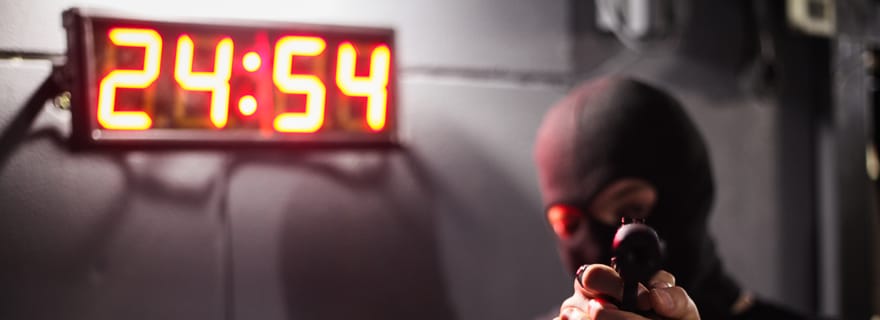 Brighton : Salle d'évasion de la chambre forte et du braquage de banque