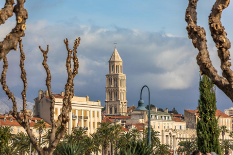 De Makarska: tour guiado na cidade de Split e tempo livre