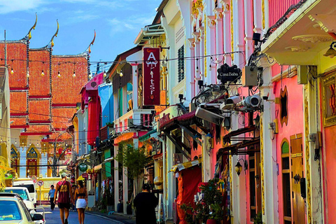 Phuket: City Tour and Cooking Class with Phothong Ride Private Tour