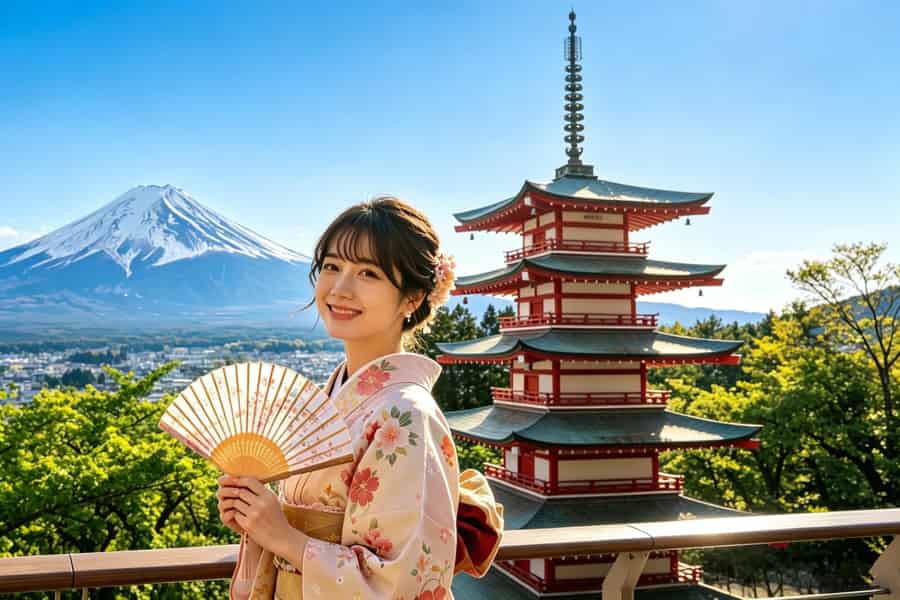 Ab Tokio: Tagestour zum Fuji mit 6 Highlights. Foto: GetYourGuide Ab Tokio: Tagestour zum Fuji mit 6 Highlights. Foto: GetYourGuide