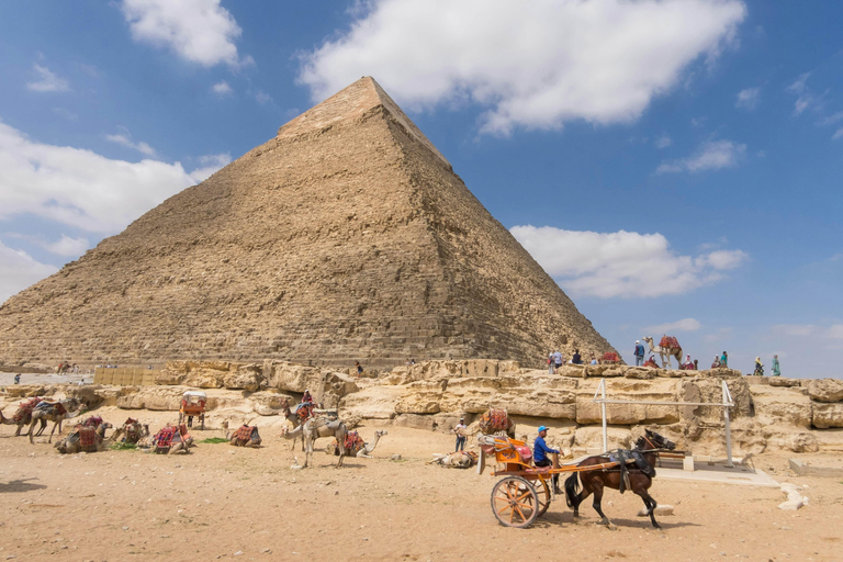 Da Giza o dal Cairo: Tour privato delle Piramidi di Giza con pick-up