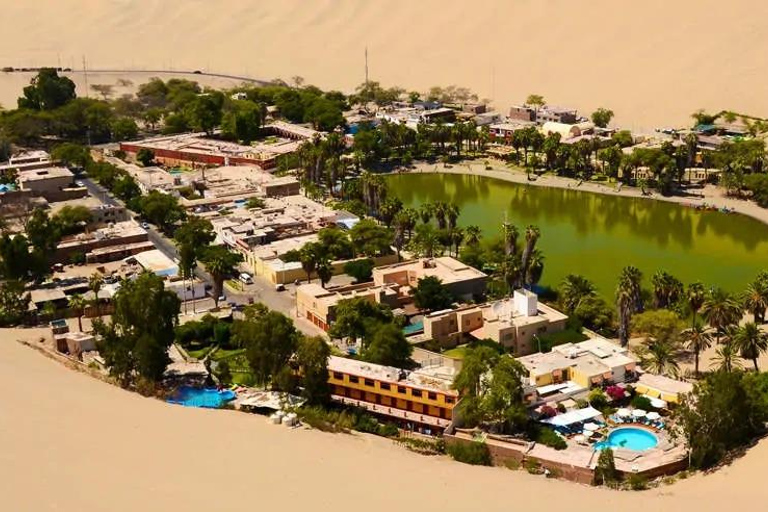From Paracas: Candelabro to Oasis Route with Dune Adventure From Ica: Camels, Ica Traditions, and Sunset in Huacachina