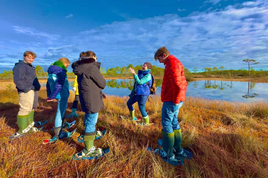 Ab Tallinn: Geführte Schneeschuhwanderung. Foto: GetYourGuide
