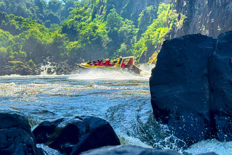 Cataratas Victoria: Experiencia de aventura en lancha motora