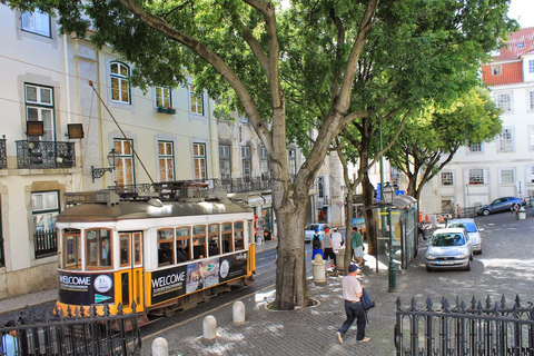 Lisboa: Ticket de entrada al tranvía 28 con audioguía y pase de 24 horas