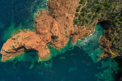 Excursion en catamaran dans l&#039;Estérel