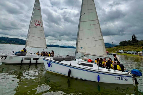 Guatavita Day Trip: Sacred Lagoon & Sailing Experience Sailing Expedition Tomine Reservoir