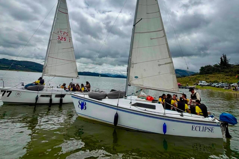 Guatavita Day Trip: Sacred Lagoon & Sailing Experience Sailing Expedition Tomine Reservoir