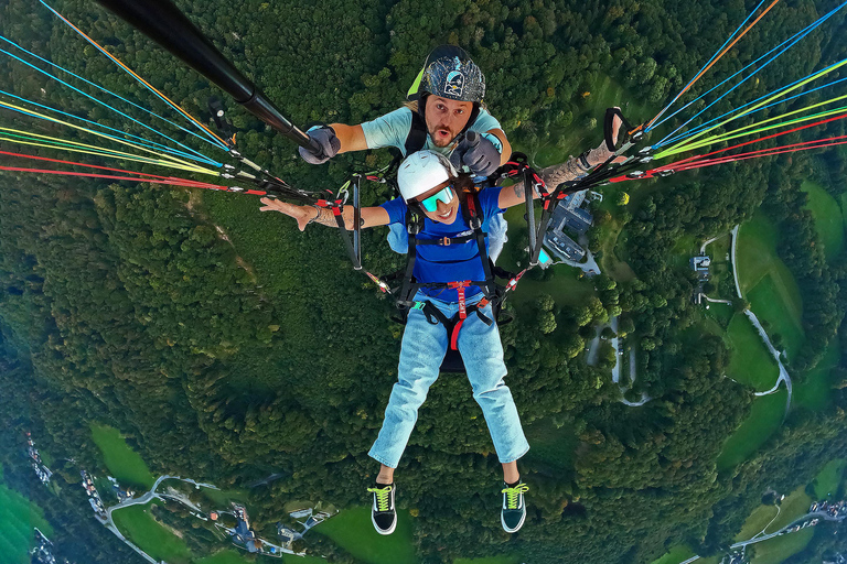 Tandem Paragliding in Salzburg from Gaisberg Mountain