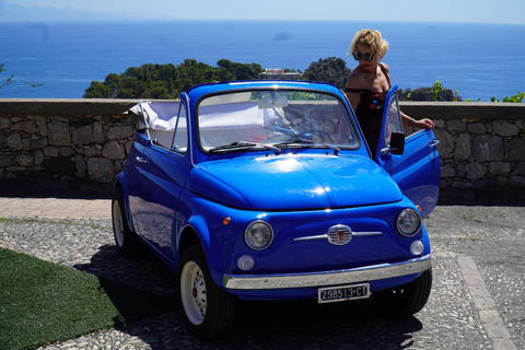Taormina City by Car - Fiat 500 Tour Taormina and Isola Bella - 1-hour tour